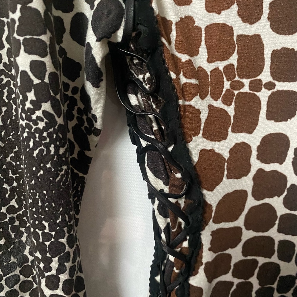 Roberto Cavalli Animal Print Python Stretch Top W… - image 8